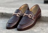 Men loafer shoes cow leather