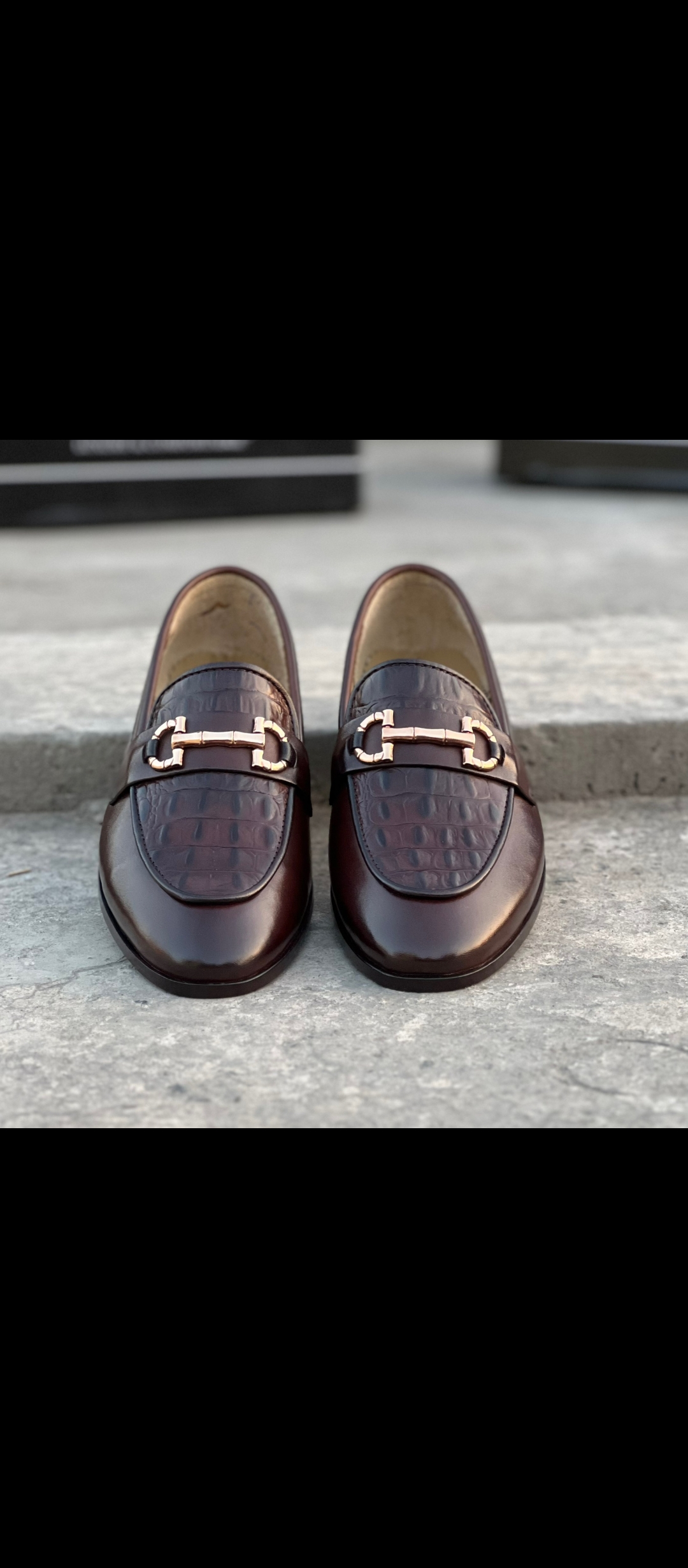 Men loafer shoes cow leather