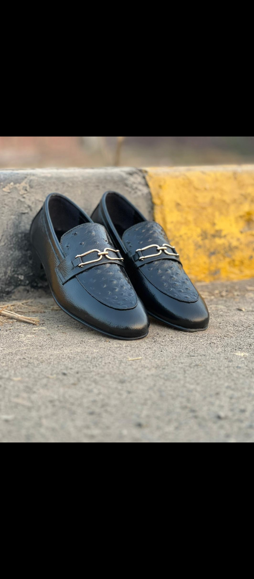 Men’s loafer shoes cow leather comfortable shoes