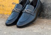Men’s loafer shoes cow leather comfortable shoes