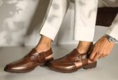 Men’s Leather Handmade Peshawari chappal