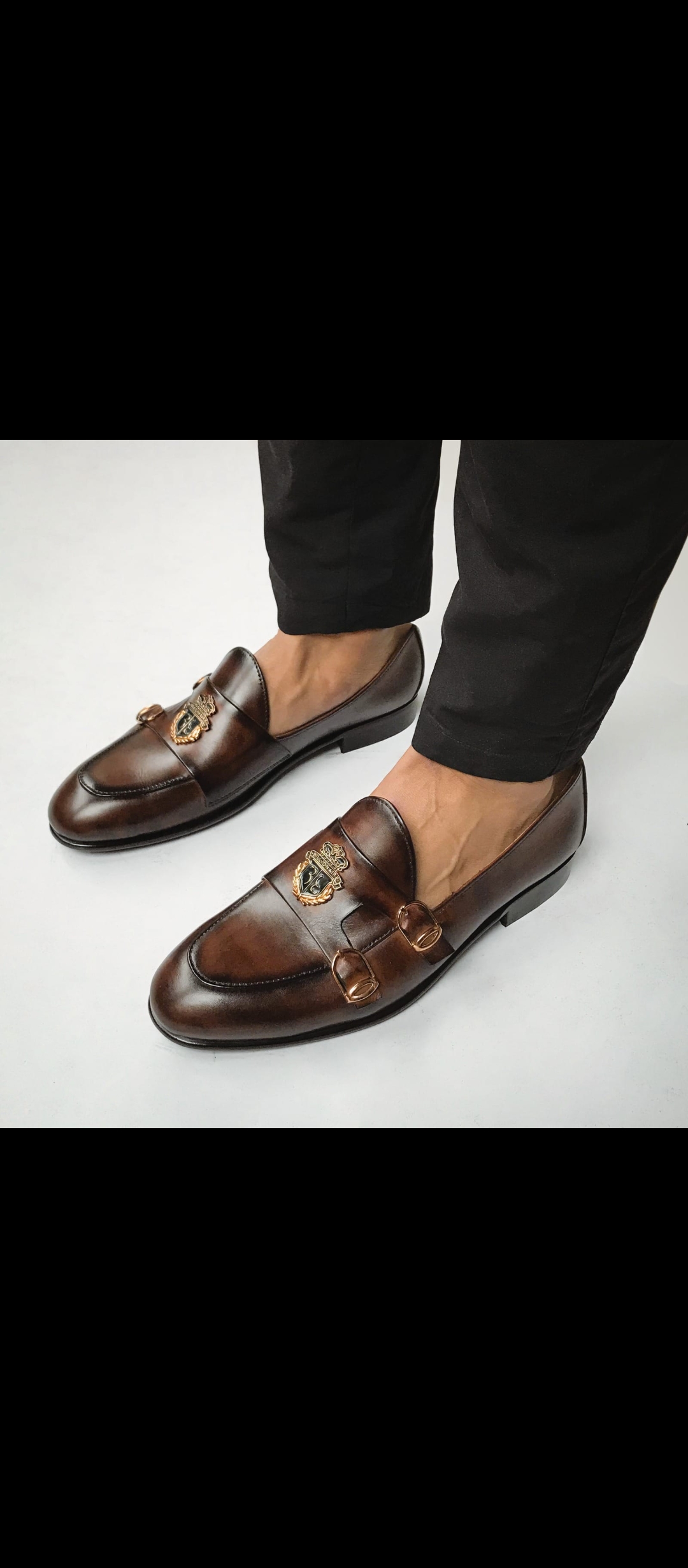 Leather hand made men’s shoes Loafers