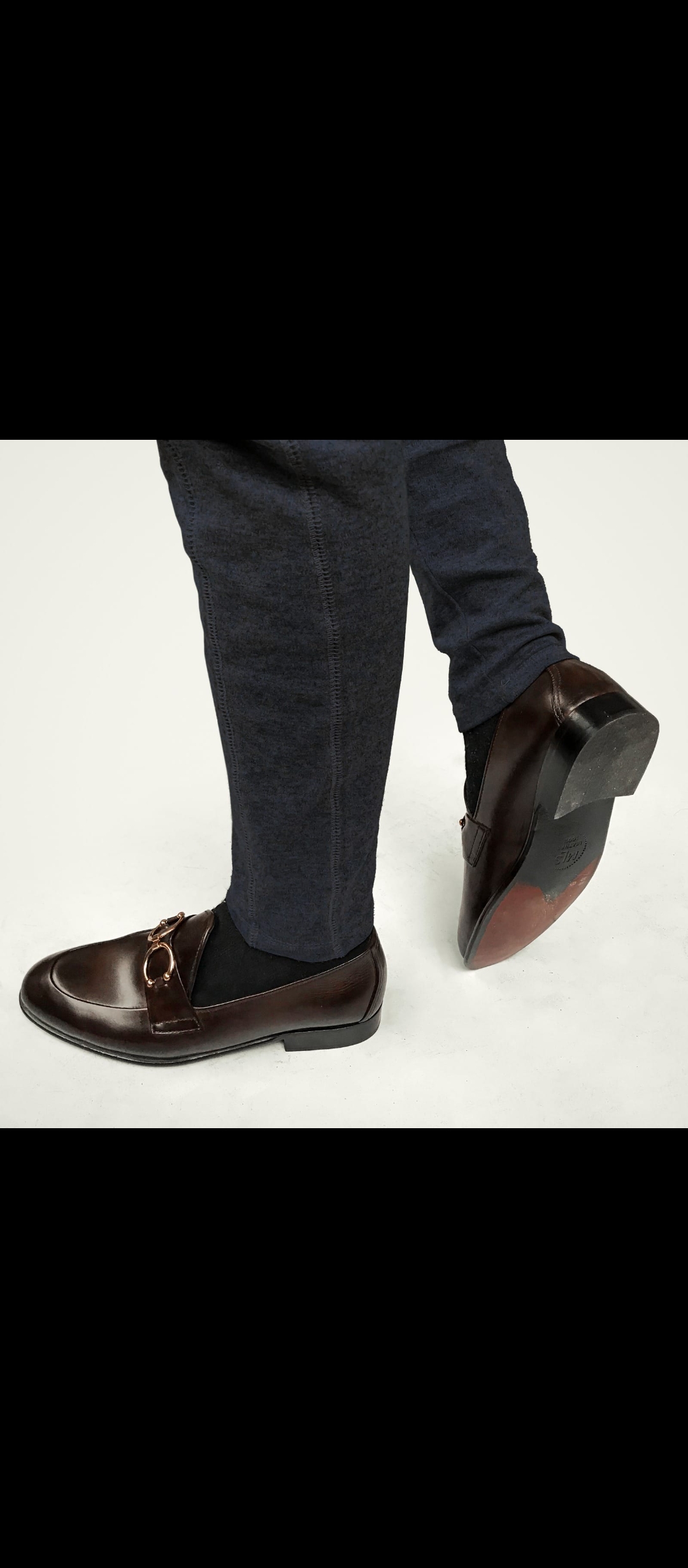 Leather hand made men’s shoes Loafers