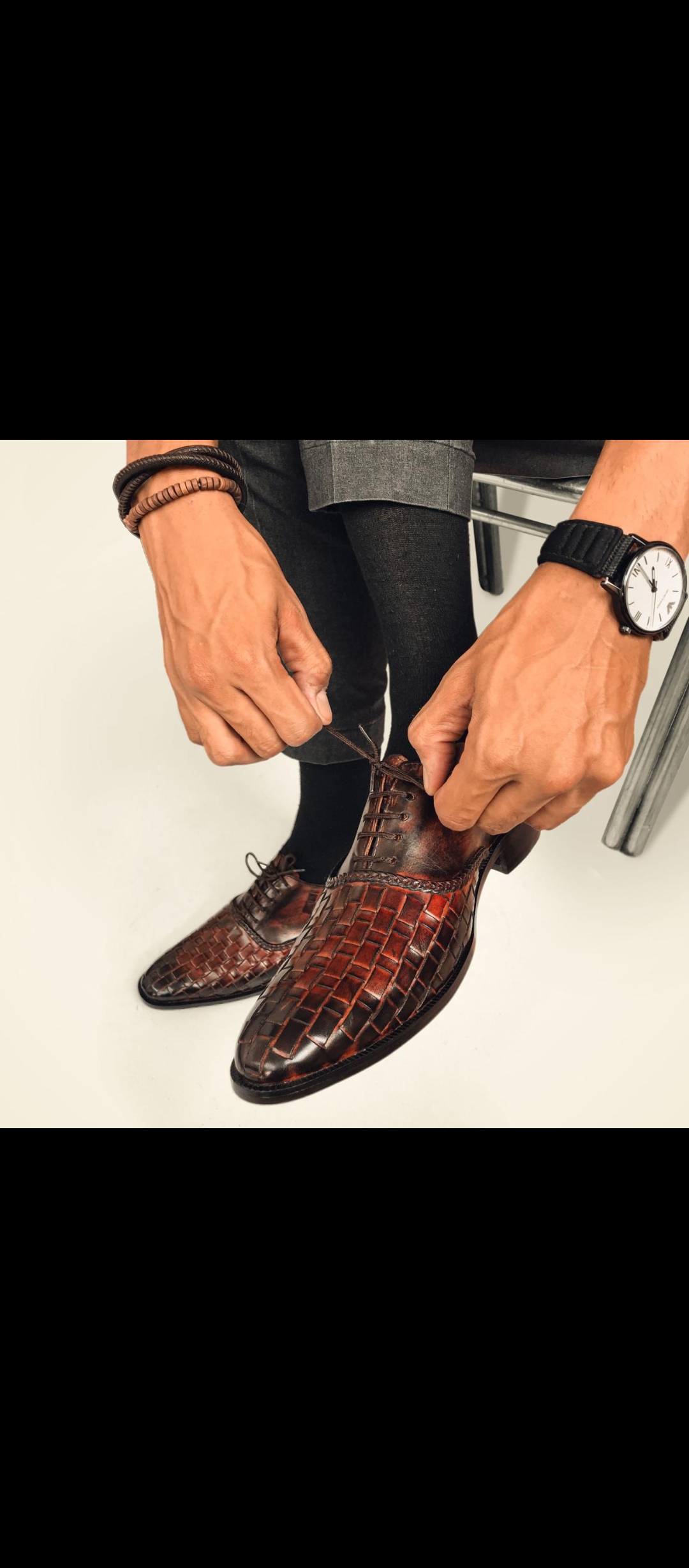 Men’s Leather Shoes Pure handmade Oxford