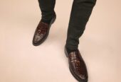 Loafers shoes for men’s pur hand made
