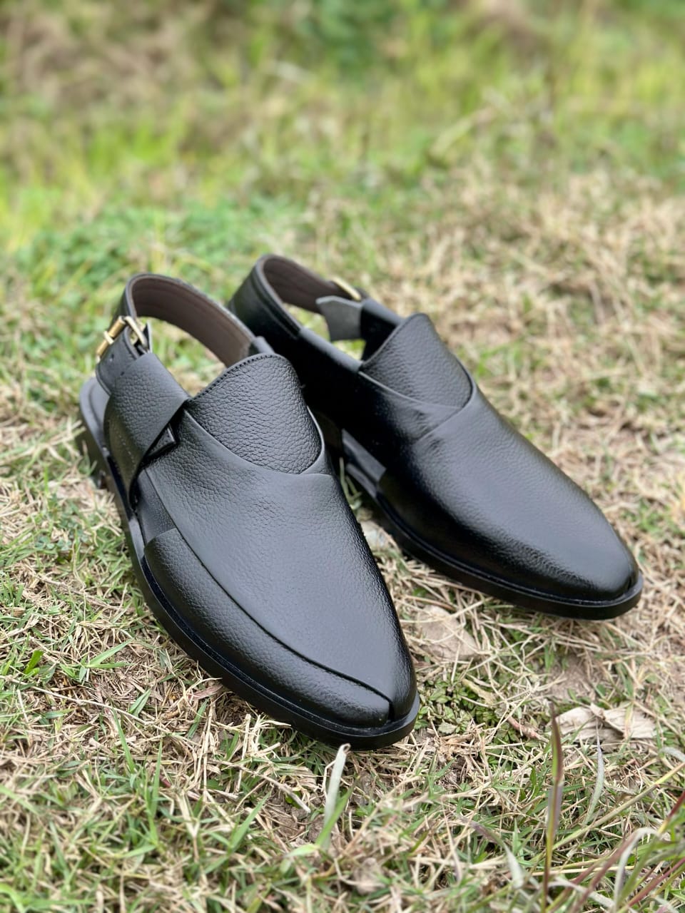 Men’s sandal leather sole