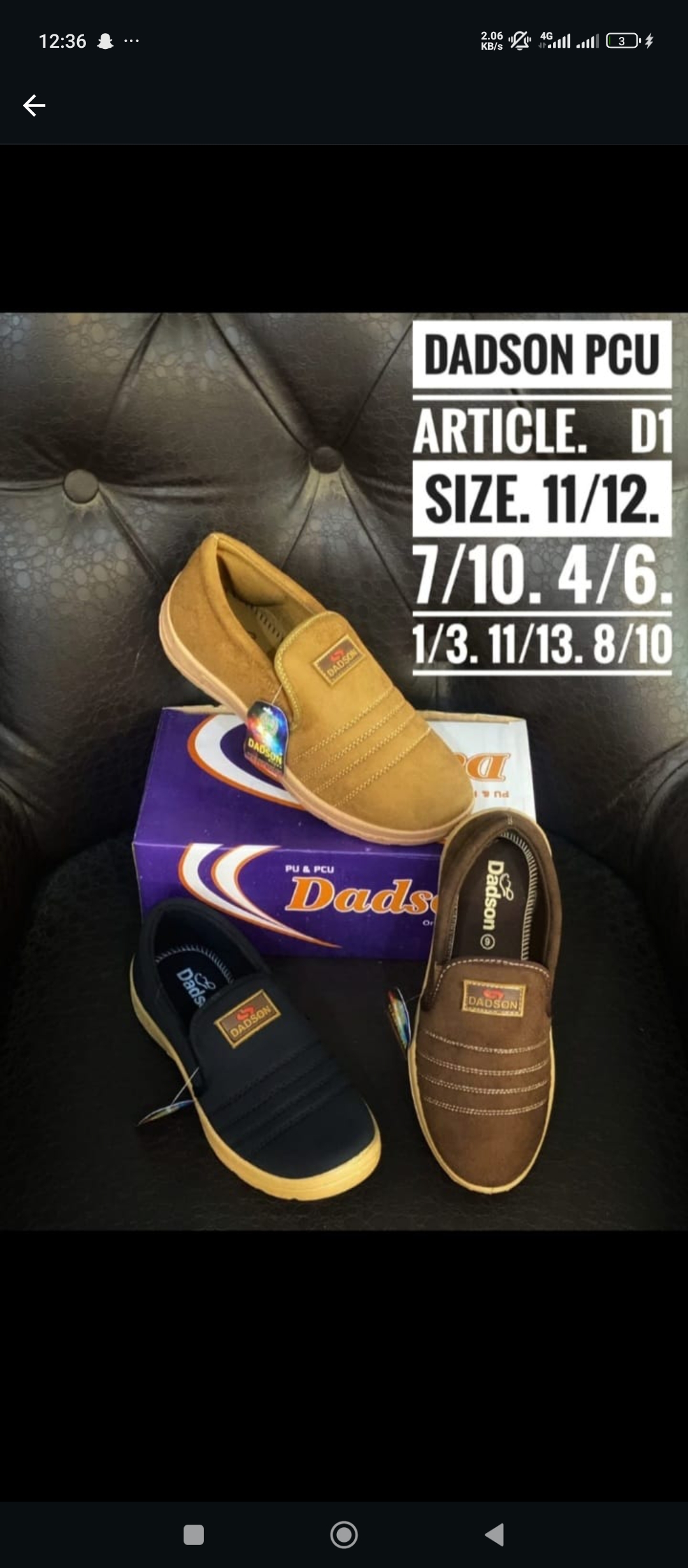 Women’s and men’s shoes