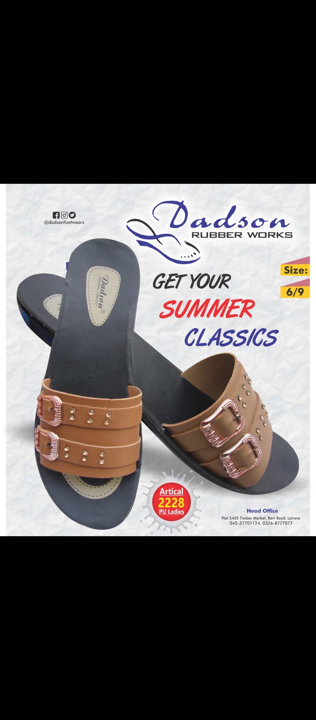 Pu sole ladies slippers