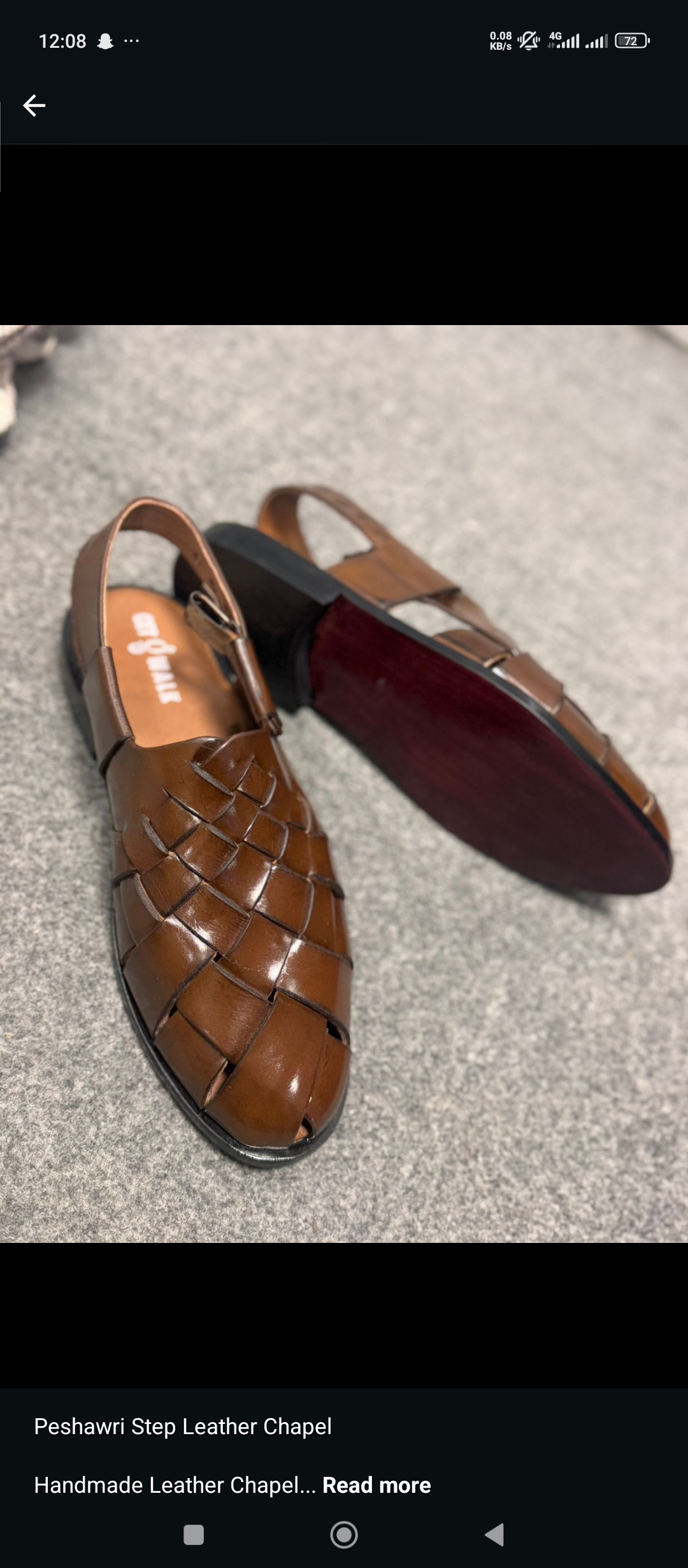 Mens Peshawari chappal