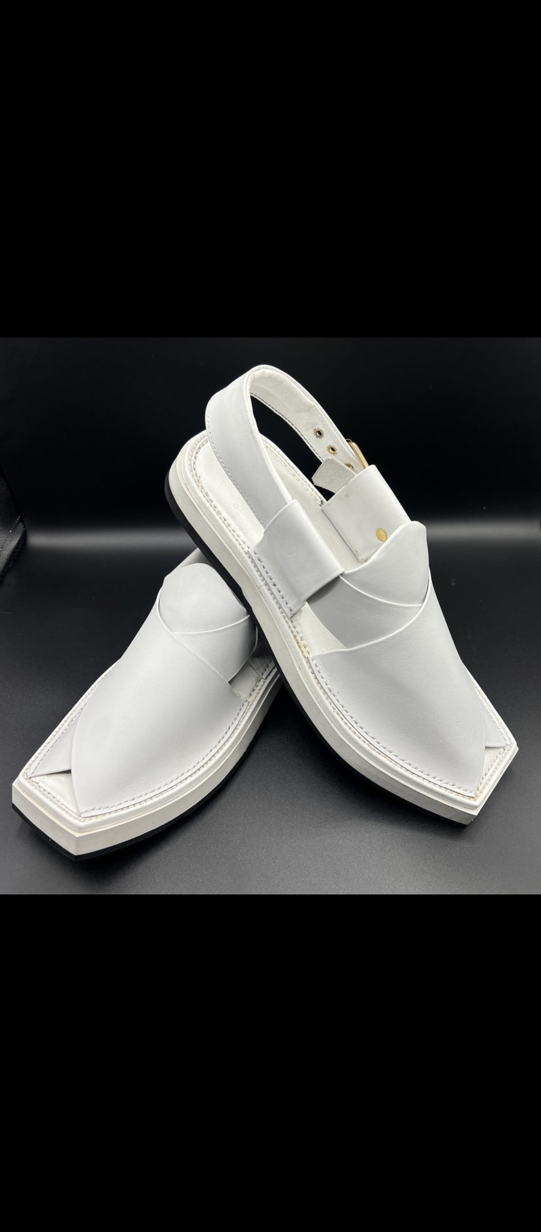 Men’s peshawari chappal kaptaan sole