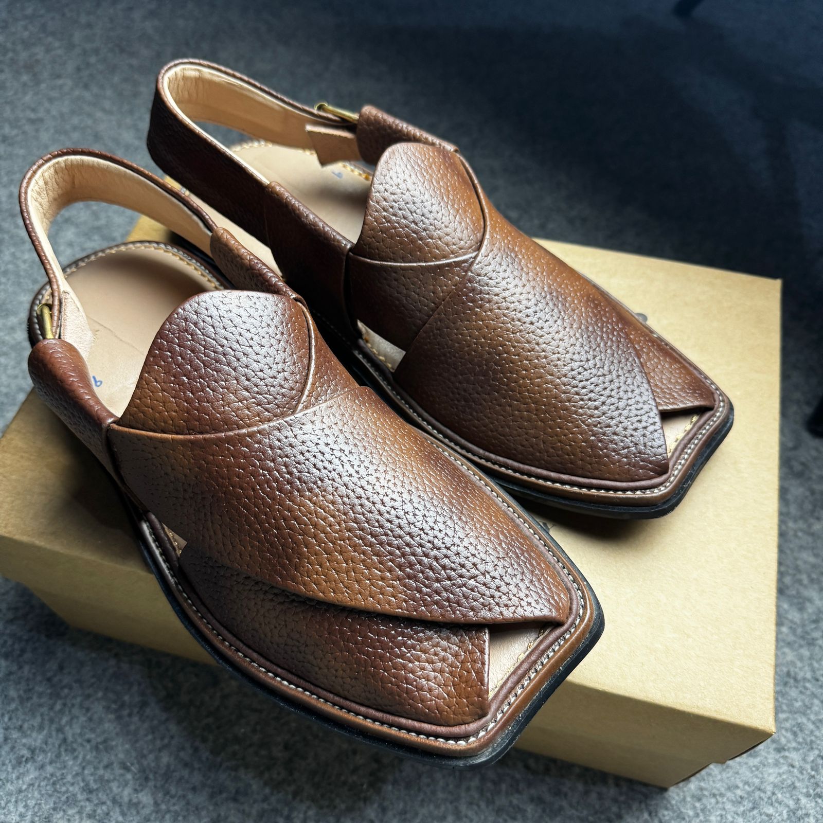 Men’s Peshawari chappal available