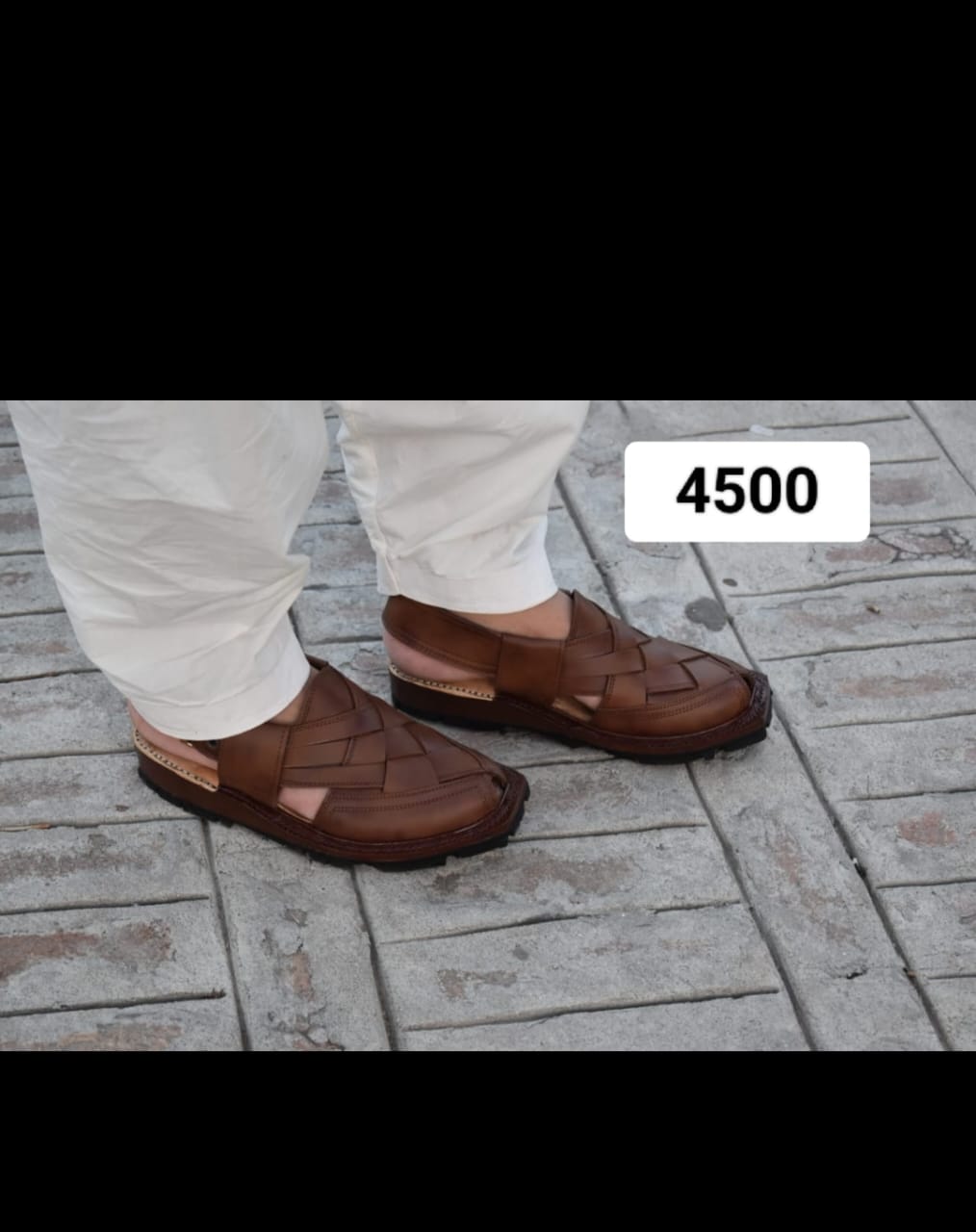 Men’s Peshawari chappal Naurozi chappal