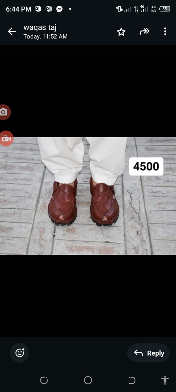 Men’s Peshawari chappal Naurozi chappal