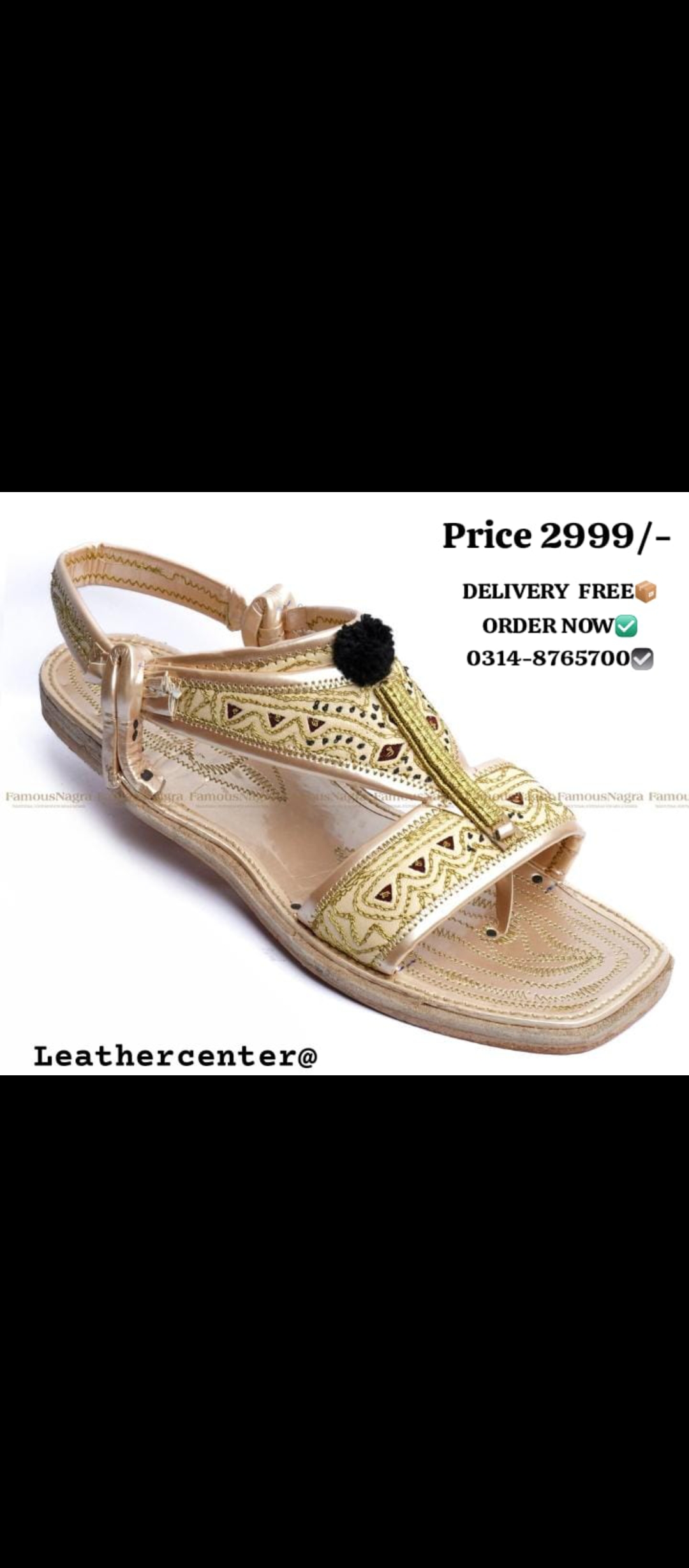 Men’s chappal peshawari chappal kaptaan soul available