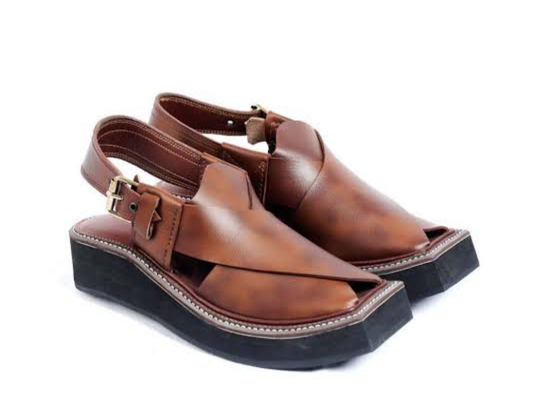 Men’s Amani Sultan Peshawari Chappal For Men – Brown