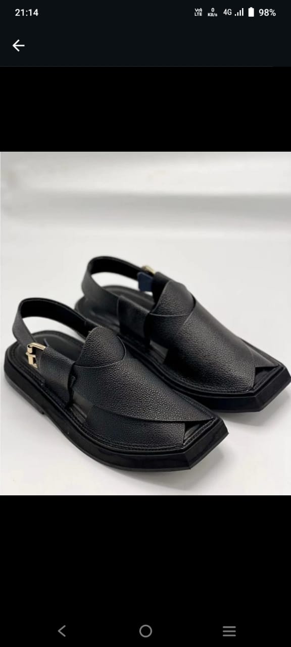 Men’s Peshawari chappal kaptaan soul