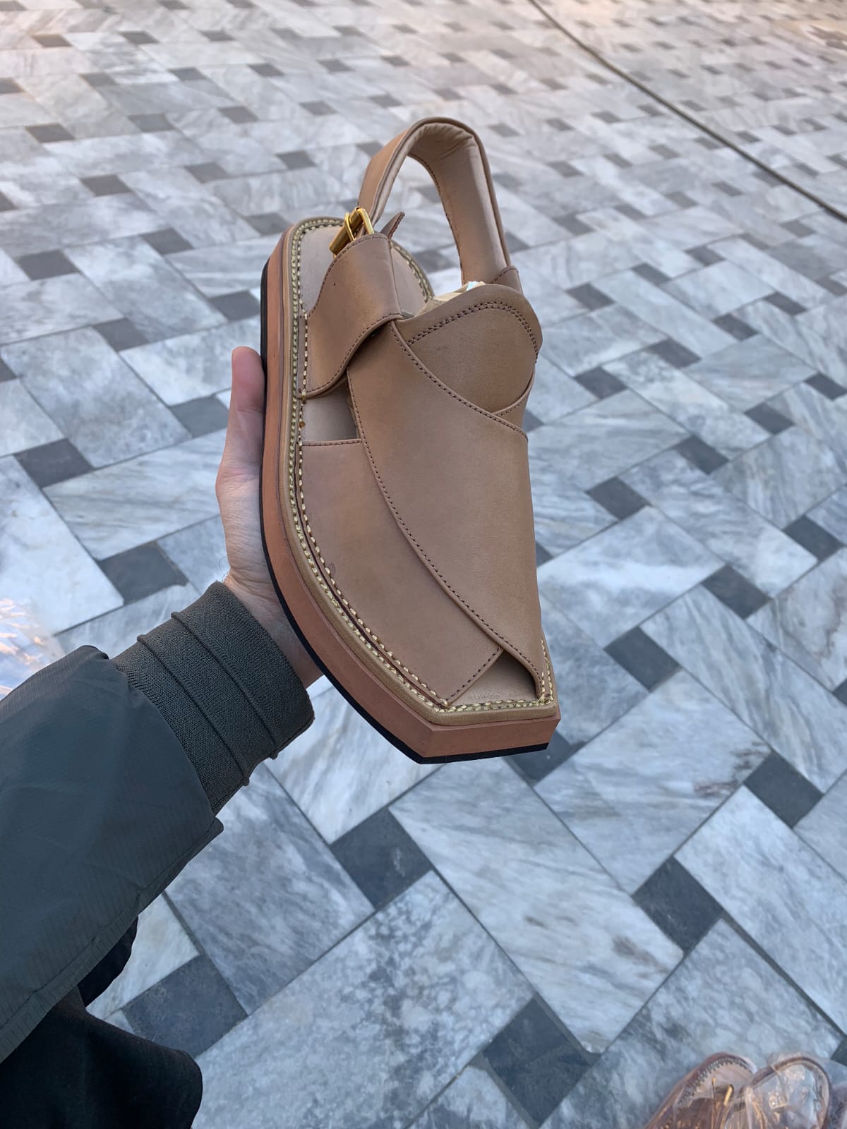 Men’s Peshawari chappal kaptaan soul