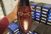 Men’s loafers shoes make original leather