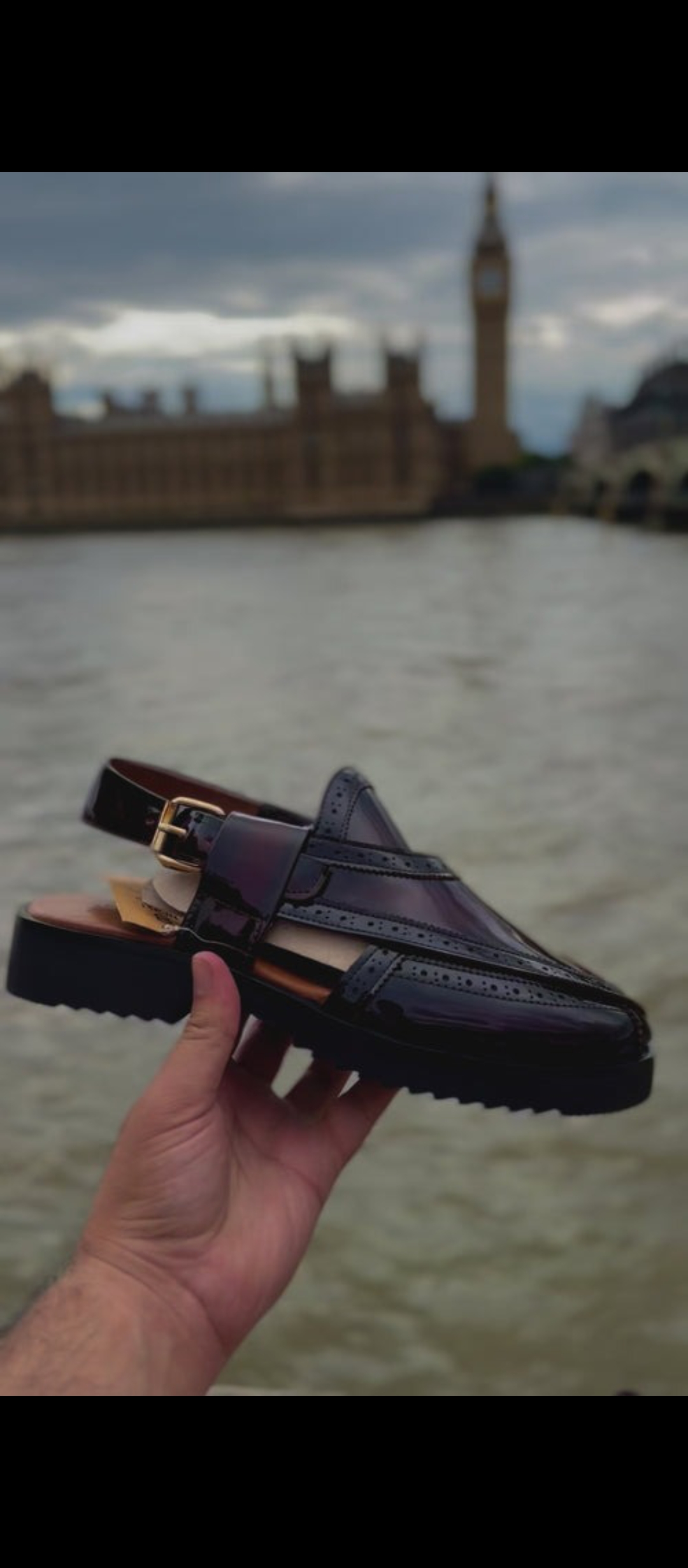 Men’s Brooklyn oxblood peshawari