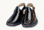 Men’s Sadar black chappal