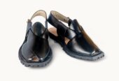 Men’s Sadar black chappal
