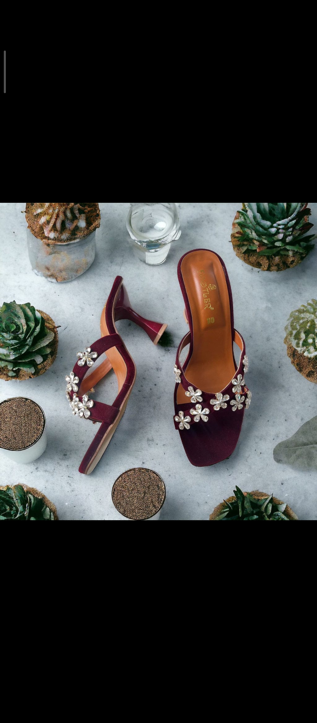 Women’s Flowers heel