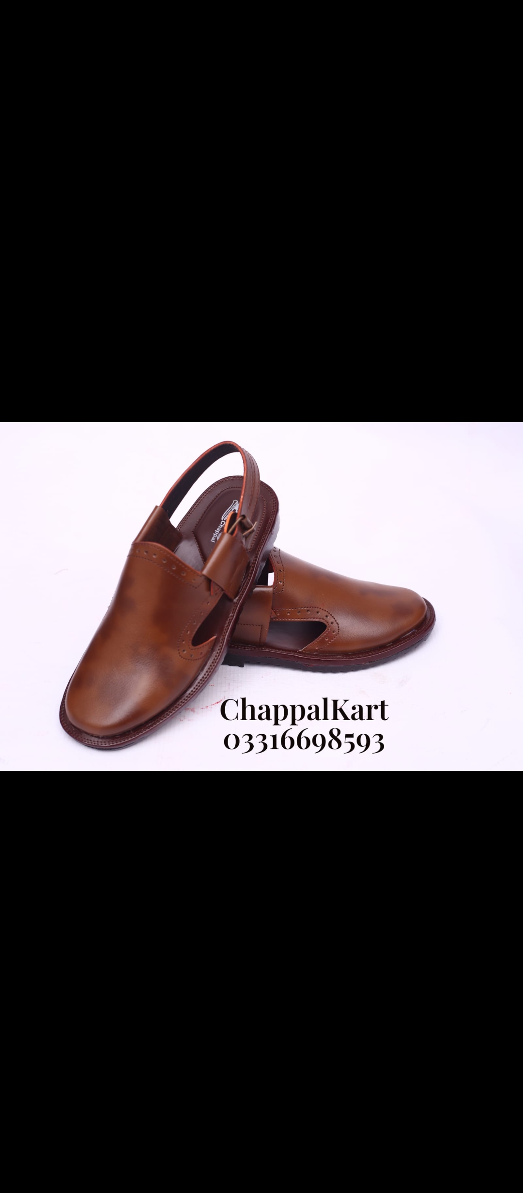 Men’s Peshawari chappal boot style