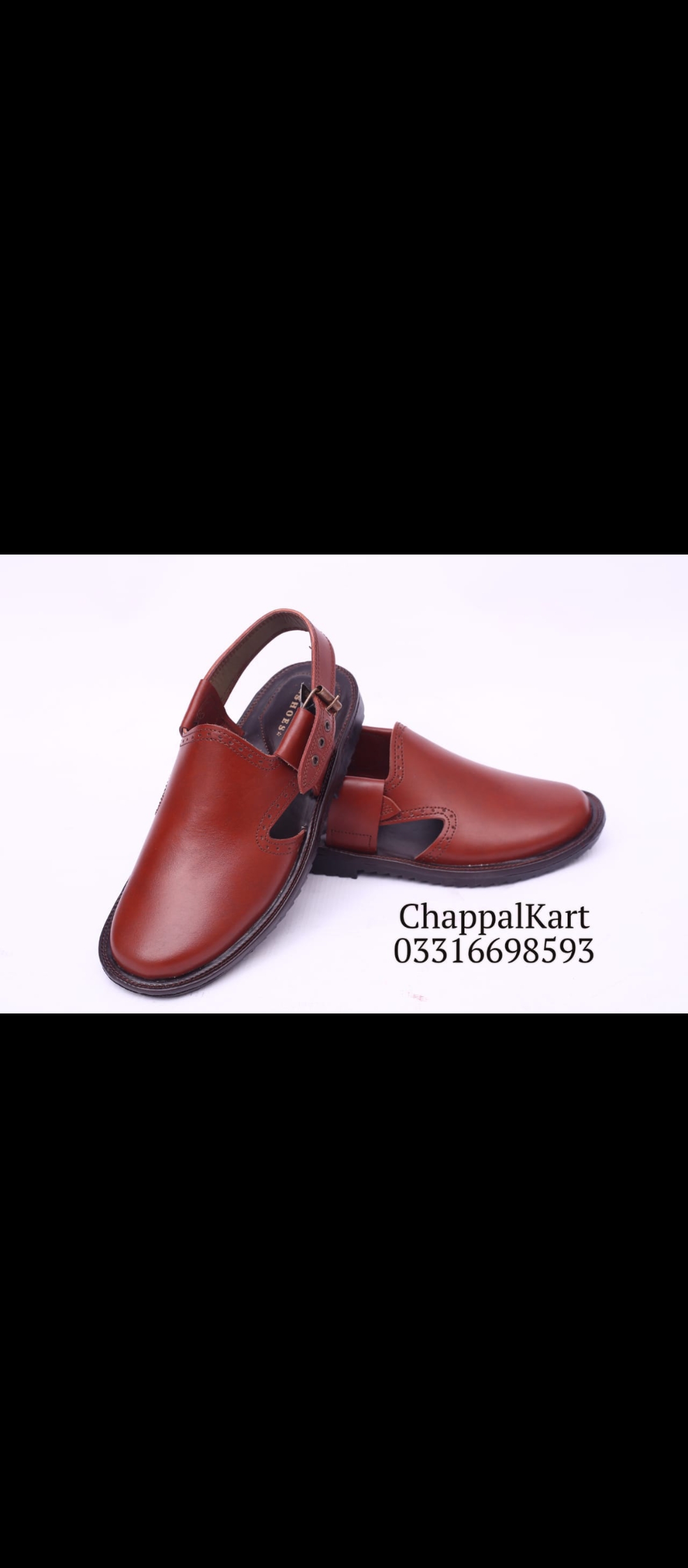 Men’s Peshawari chappal boot style