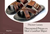 Men’s Leather slippers
