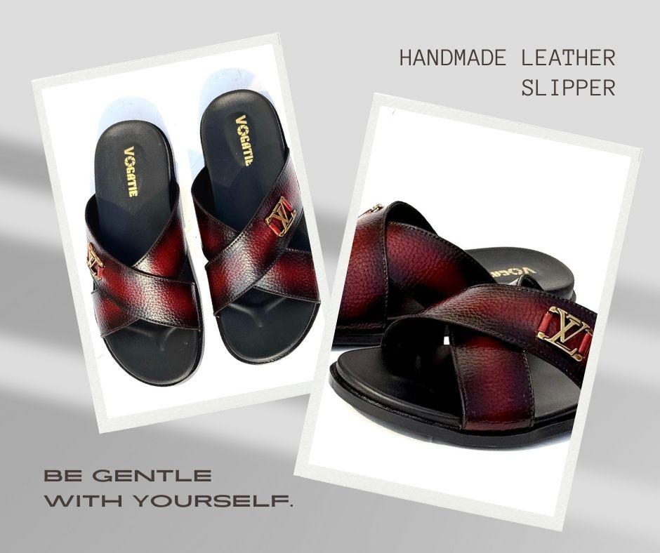 Men’s Leather slippers