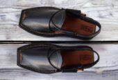 Mens kaptaan Chappal blk