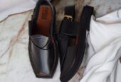 Mens kaptaan Chappal blk