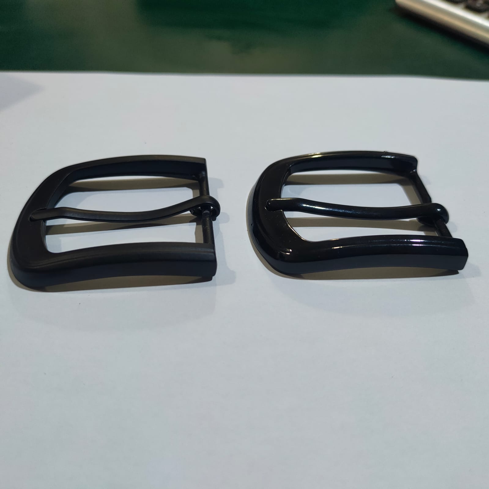 Ladies gents belt buckle