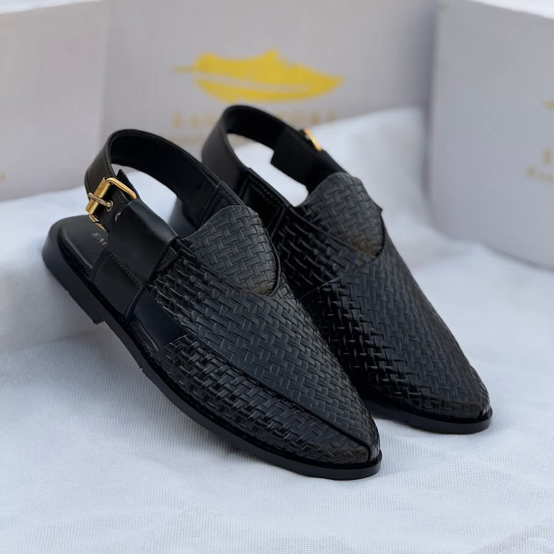 Men’s sandal peshawari chappal upper& sole are Leather