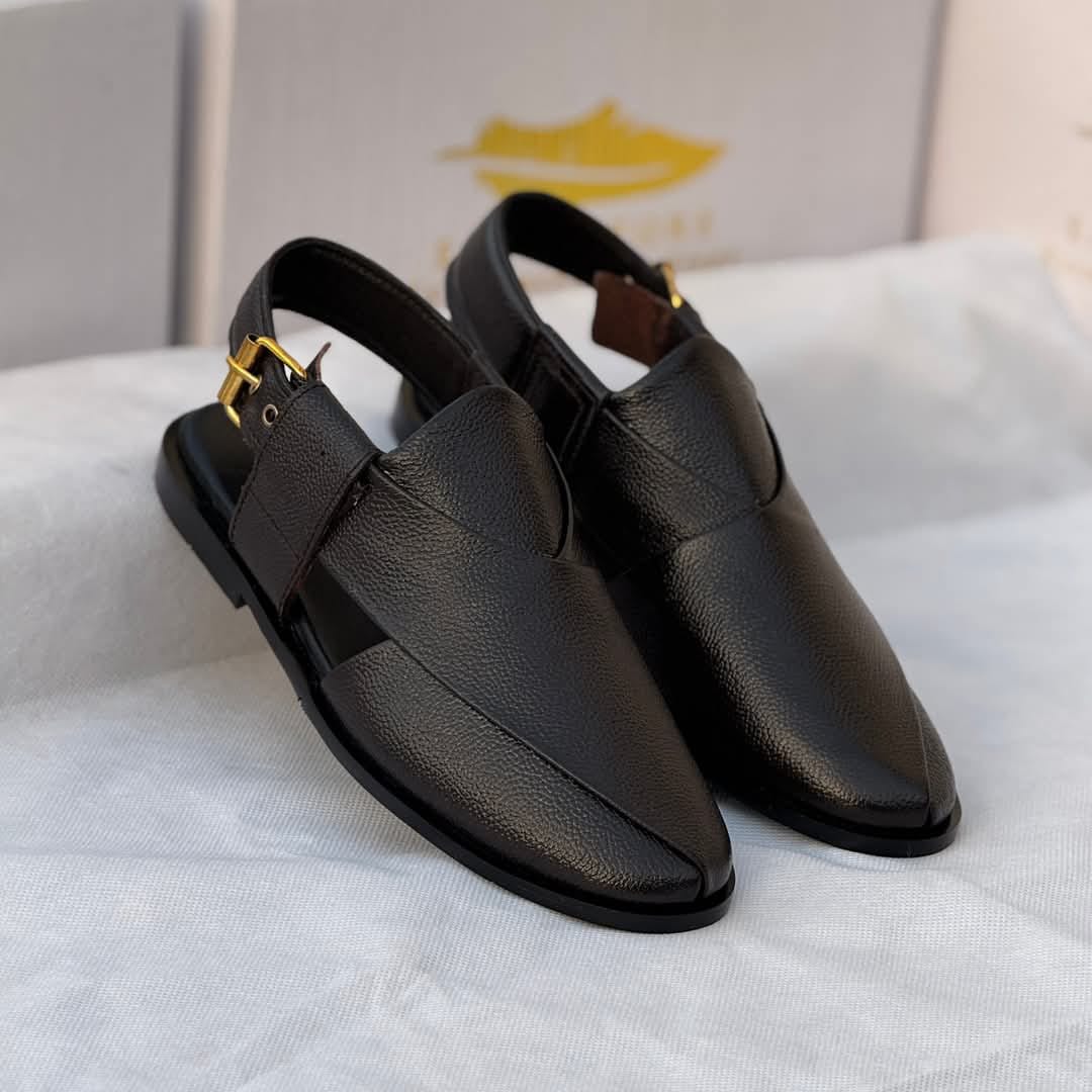 Men’s sandal peshawari chappal upper& sole are Leather