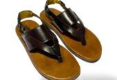 Men’s sandal leather make