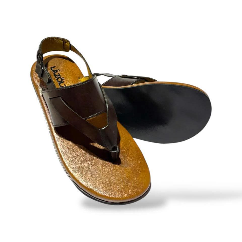 Men’s sandal leather make