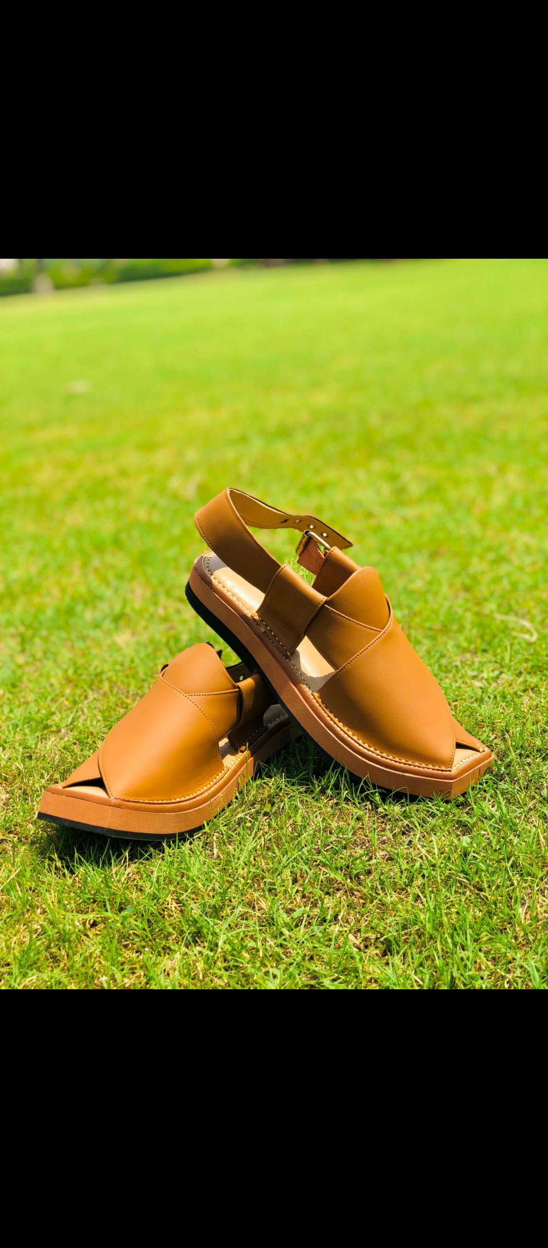 Mens Kaptan sole peshawari chappal Leather and easy to wears