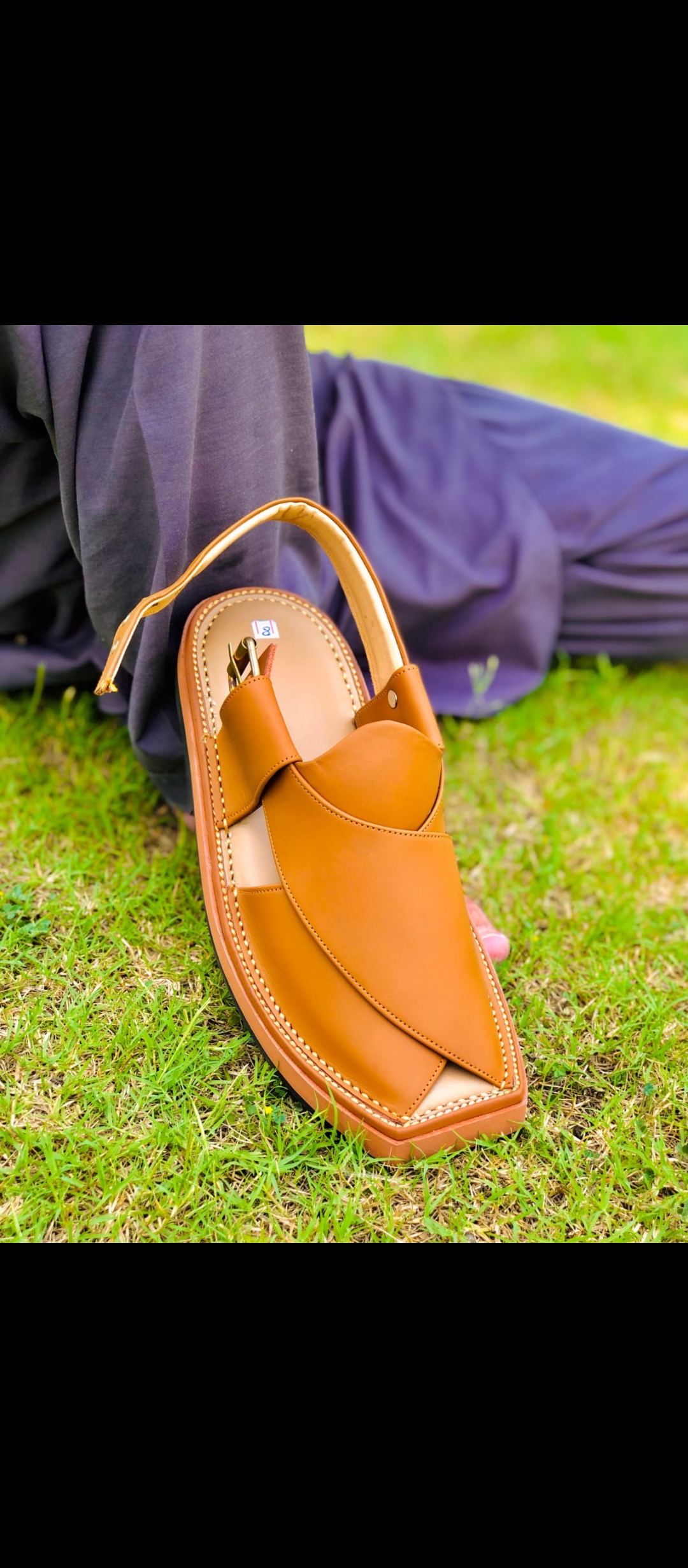 Mens Kaptan sole peshawari chappal Leather and easy to wears