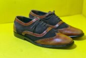 mens Oxford two-tone brogues