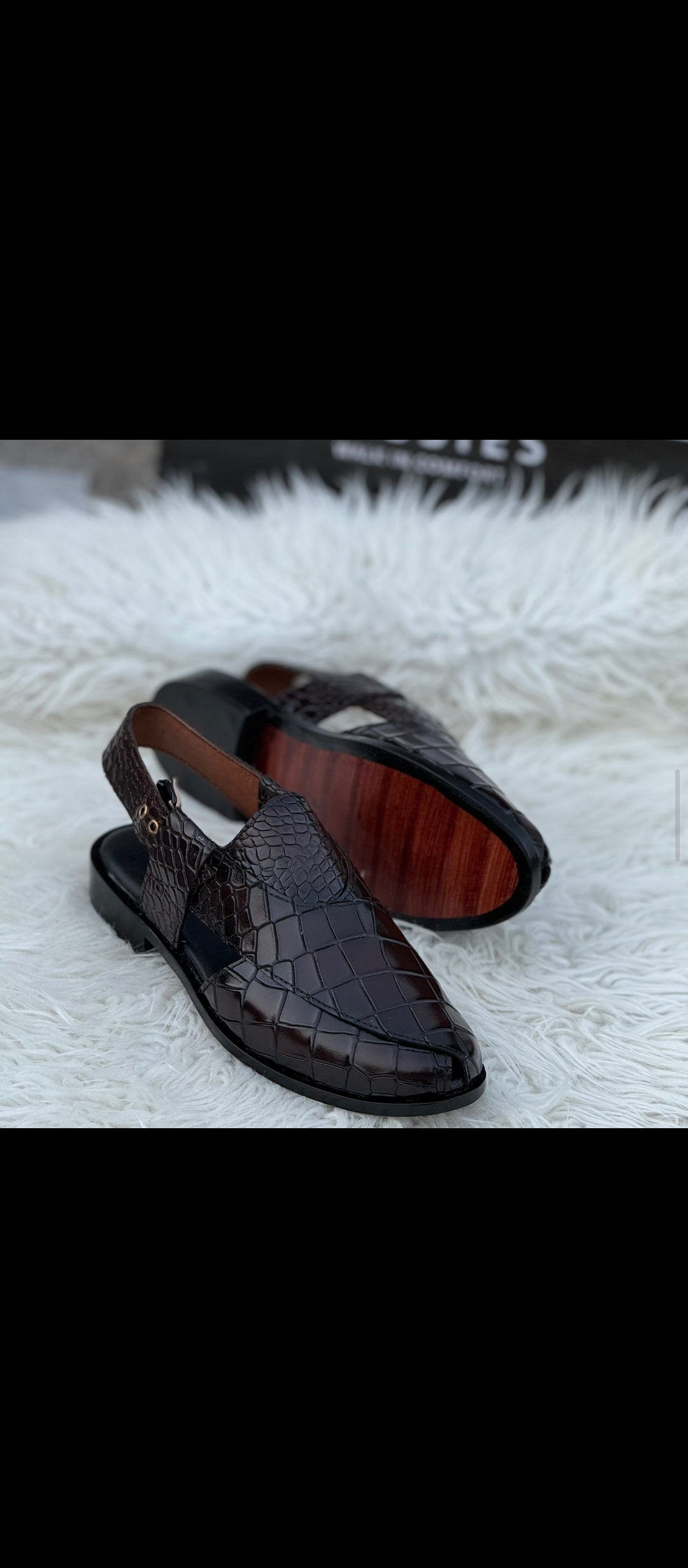 mens Chappal pure leather cow leather