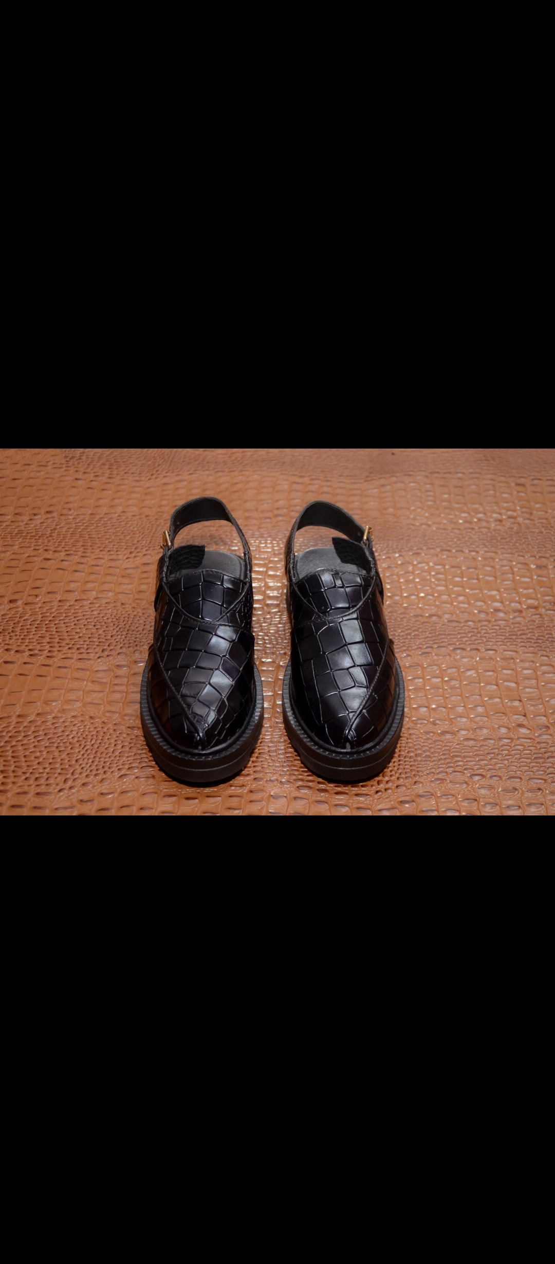 mens sandals slippers Ruff Buff brown/Black