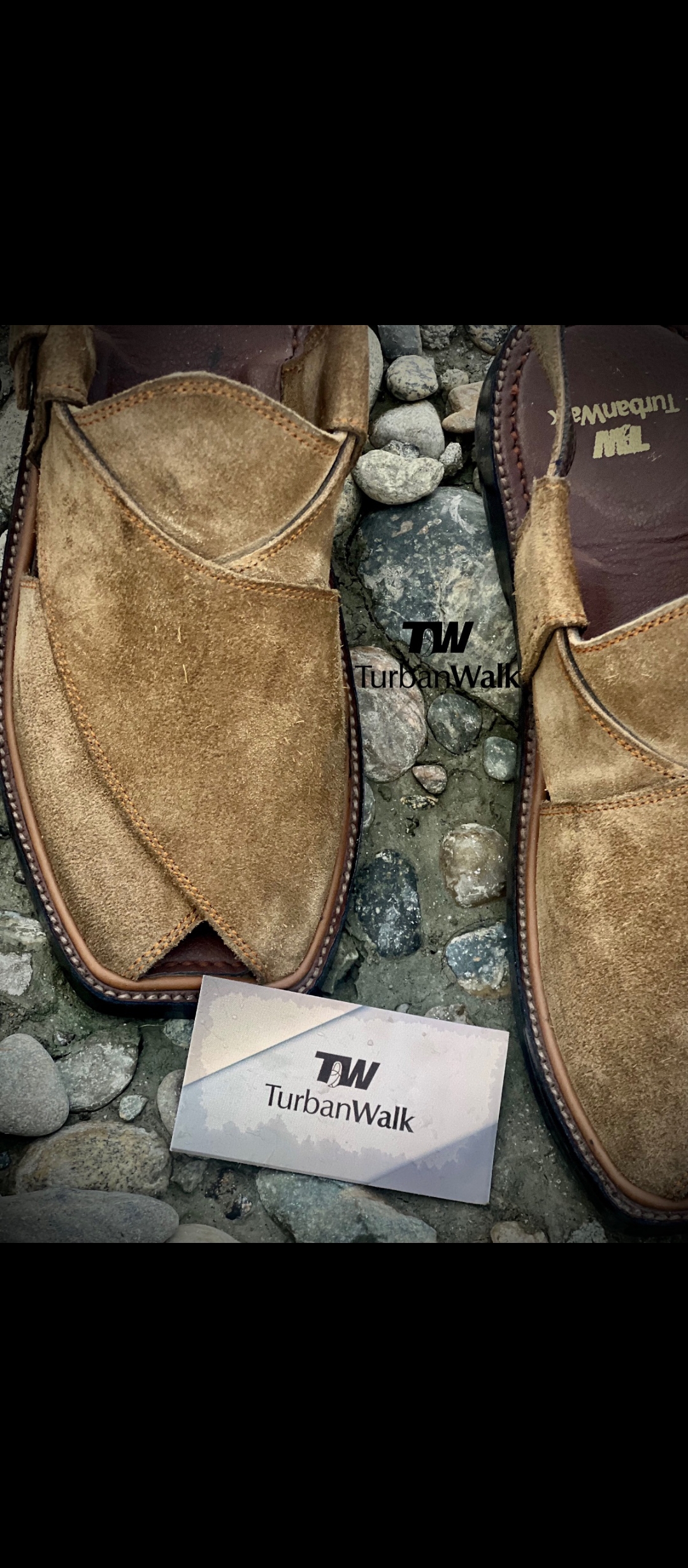 mens Peshawari chappal medicated sole suede leather