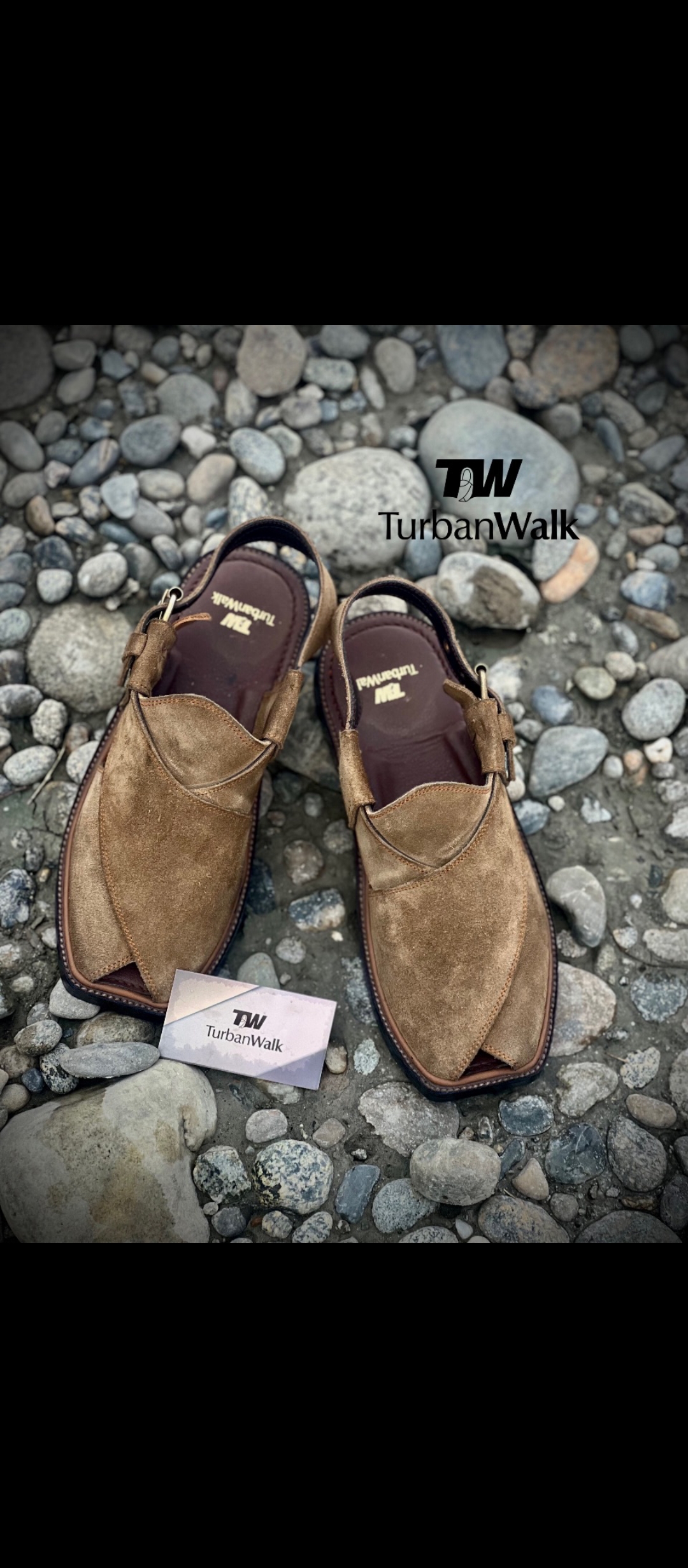 mens Peshawari chappal medicated sole suede leather