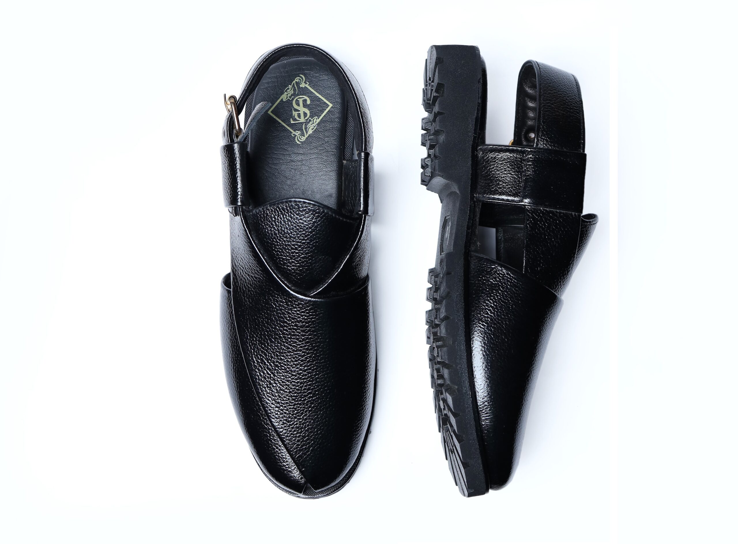 100% pure leather mens chappal peshawari