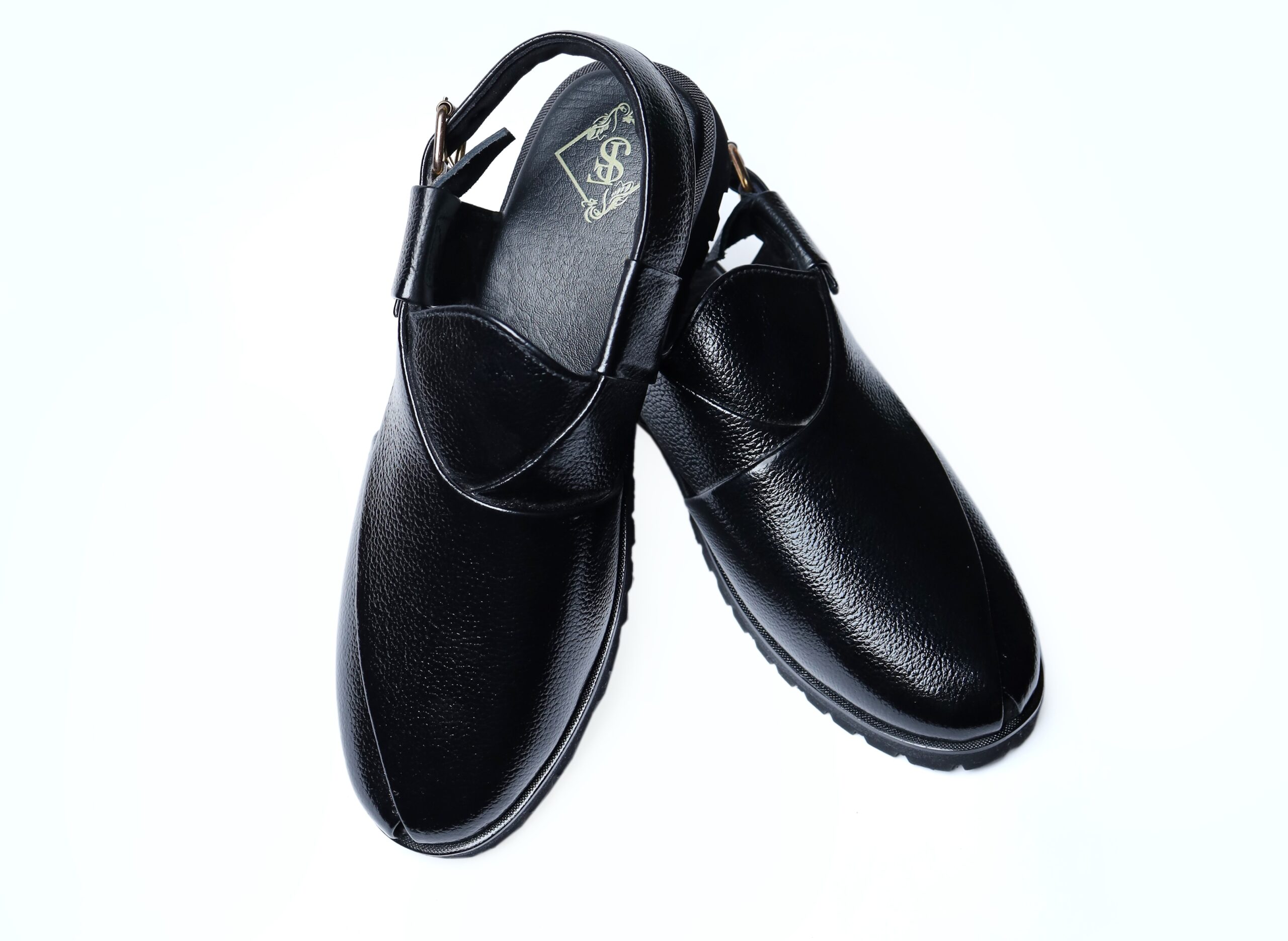 100% pure leather mens chappal peshawari
