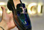 Lv patent loafers mens