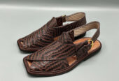 Shatranji Peshawari Chappals – Heritage Woven with Style mens