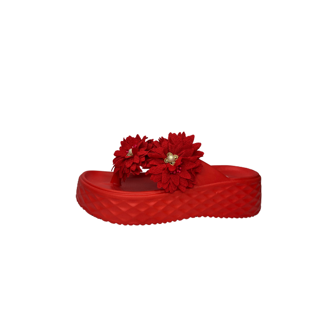 Red Women’s Casual Slippers