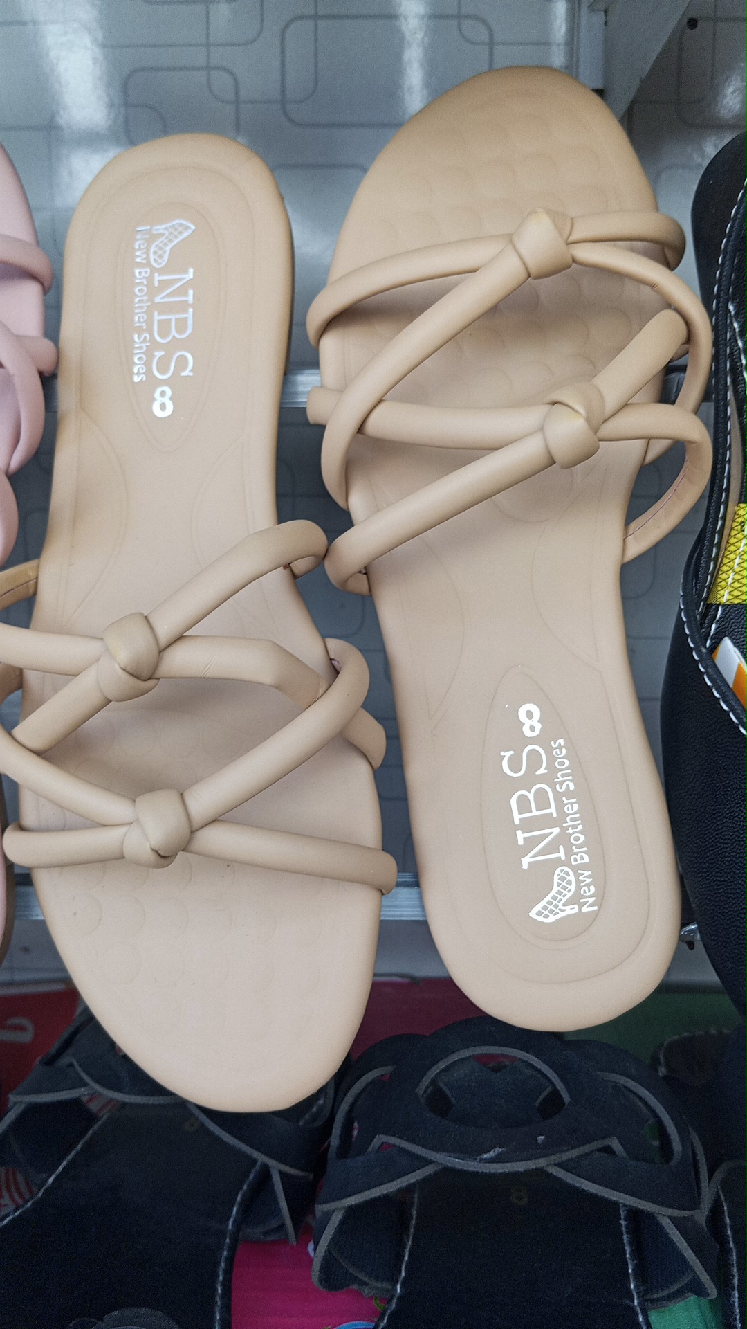 Women slippers and kurta are available